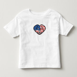 Camiseta Infantil Patriota de Labhearts