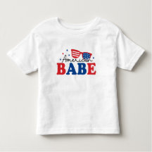 Camiseta Infantil Patriótica - Garotinha Americana