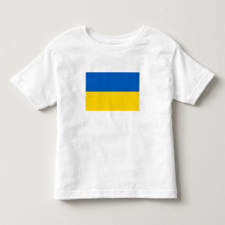 Camiseta Infantil Patriótica Ucrânia Flag Toddler T-shirt