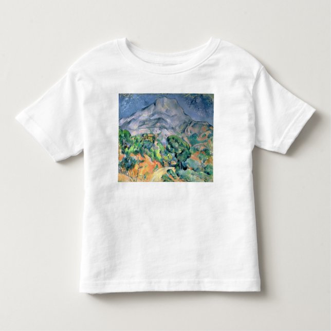 Camiseta Infantil Paul Cezanne | Mont Sainte-Victoire, 1900 (Frente)