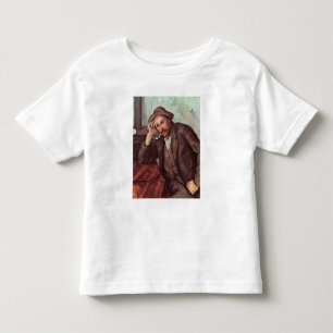 Camiseta Infantil Paul Cezanne o fumador, 1891-92