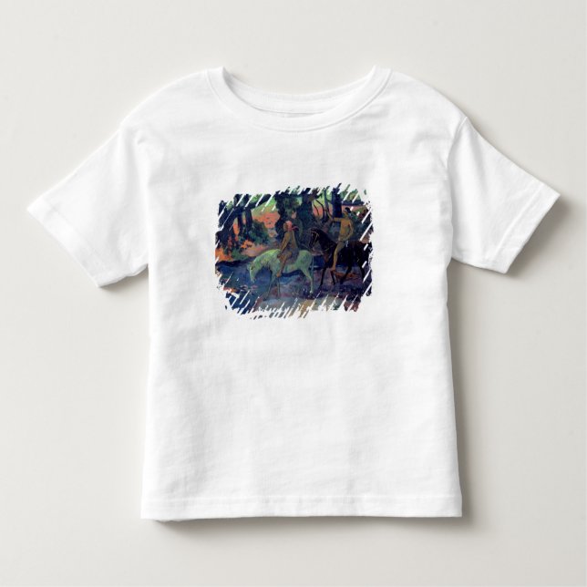 Camiseta Infantil Paul Gauguin | o escape, Ford, 1901 (Frente)