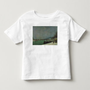 Camiseta Infantil Paul Gauguin o Seine no d'Iena de Pont, Winte