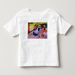Camiseta Infantil Paul Gauguin o Siesta, 1891-2 (óleo em canvas)