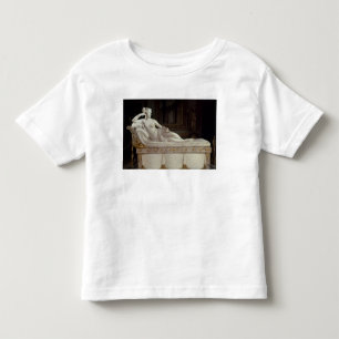 Camiseta Infantil Pauline Bonaparte como Venus Triumphant, c.1805-08