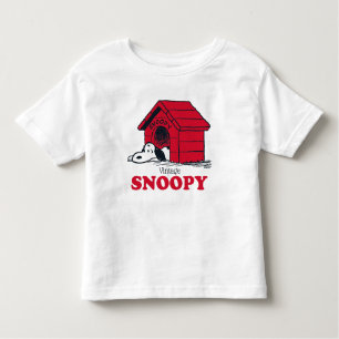 Camiseta Infantil PEANUTS   Snoopy Então E Agora