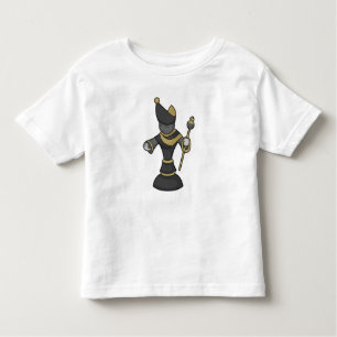 Camiseta Infantil Peça de xadrez Funcionarios Bishop Chess