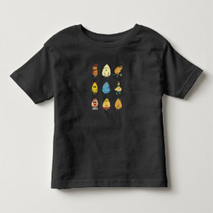 Camiseta Infantil Peças de Ovo Engraçadas
