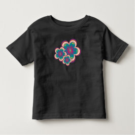 Camiseta Infantil Peculiar Blooms Toddler T-Shirt