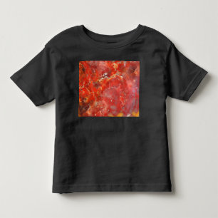 Camiseta Infantil Pedras de Splatter do Sunset de Falha