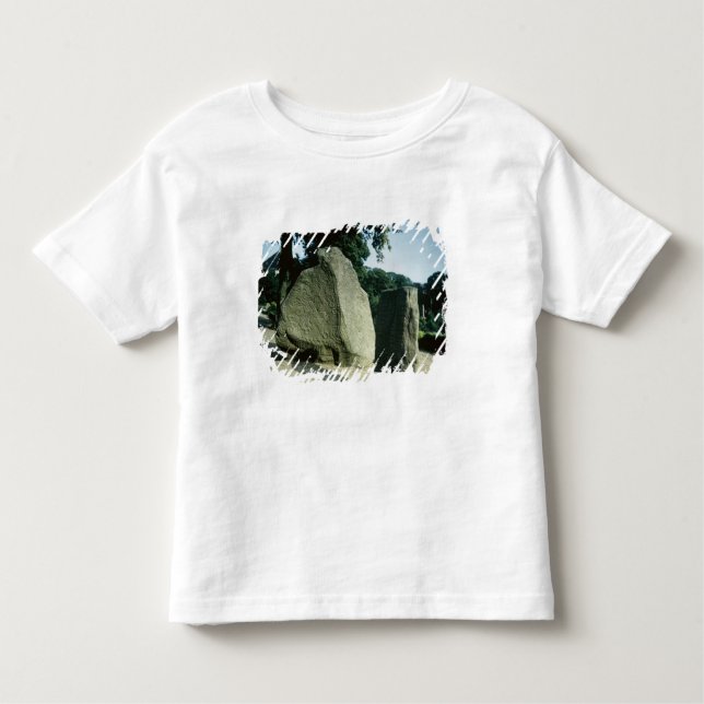 Camiseta Infantil Pedras do rune de Viking (Frente)