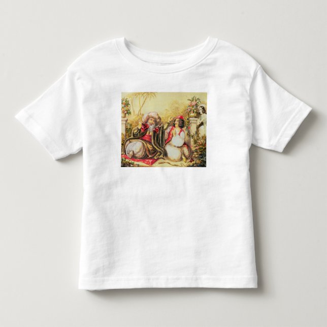Camiseta Infantil Pedrillo que exerce Osmin com a bebida (Frente)