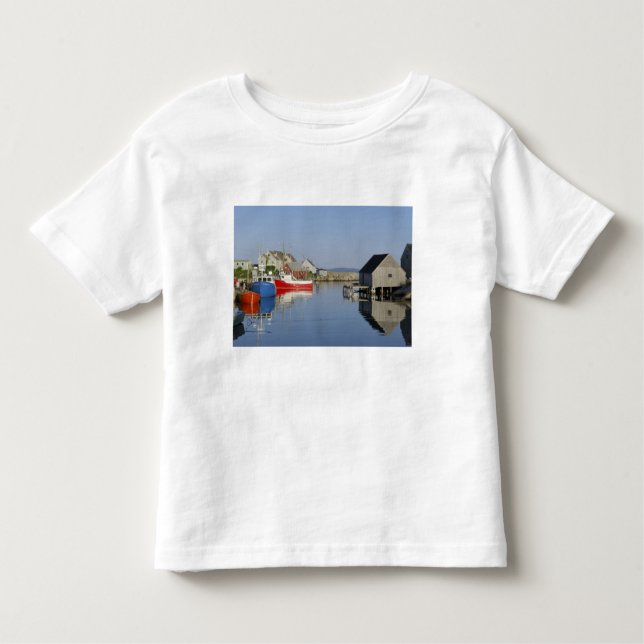 Camiseta Infantil Peggy's Cove, Nova Escócia, Canadá (Frente)