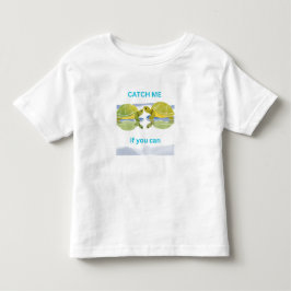 Camiseta Infantil Pegue-me se você puder