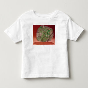 Camiseta Infantil Peitoral de um rei do local de Tikal, Guatemala