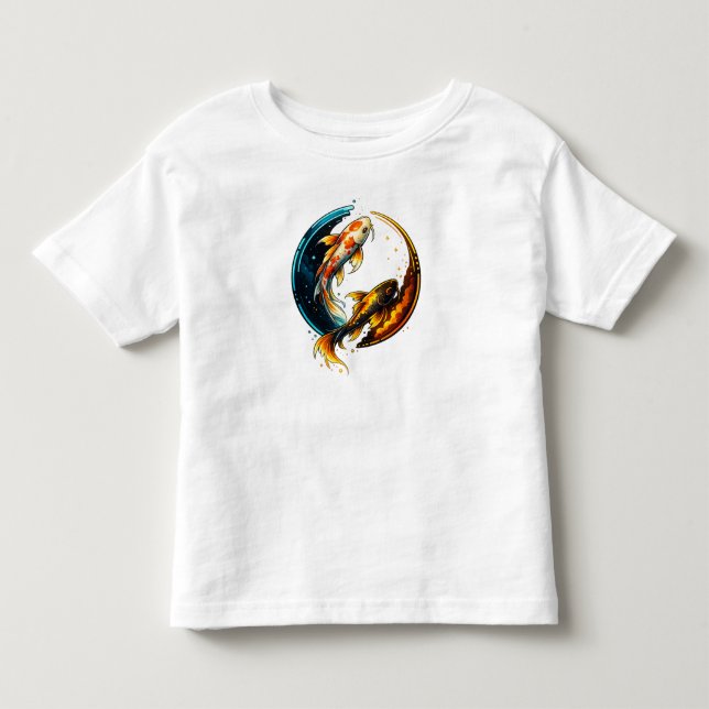 Camiseta Infantil peixe (Frente)