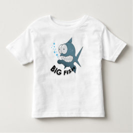 Camiseta Infantil Peixe Grande - T-Shirt Toddler Fine Jersey