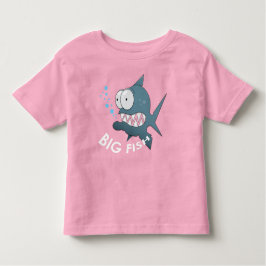 Camiseta Infantil Peixe Grande - T-Shirt Toddler Fine Jersey