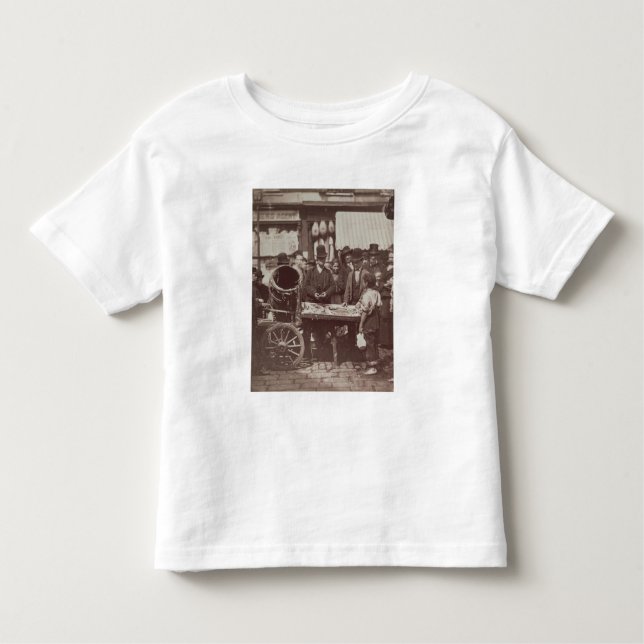 Camiseta Infantil Peixes baratos de St Giles, 'da vida de rua em (Frente)