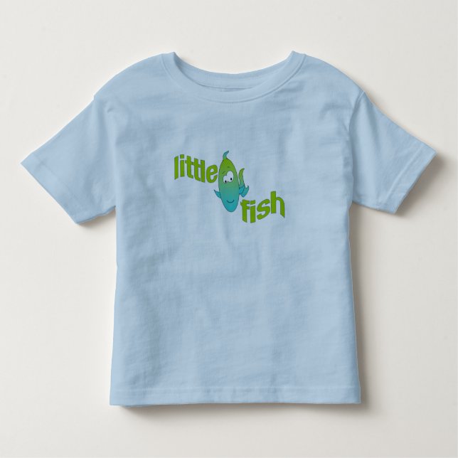 Camiseta Infantil Peixes pequenos (Frente)