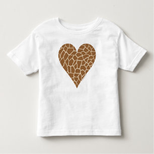 Camiseta Infantil Pele, Cores da Girafa