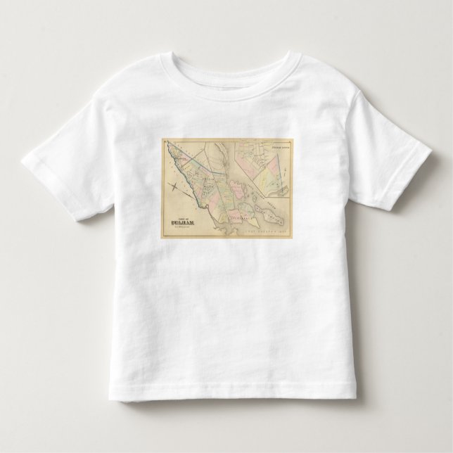 Camiseta Infantil Pelham, solar de Pelham, New York (Frente)
