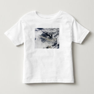 Camiseta Infantil Pena da cinza do vulcão de Eyjafjallajokull