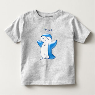 Camiseta Infantil Pengu Happy Penguin Toddler Tshirt