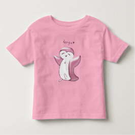 Camiseta Infantil Pengu Penguino Feliz(DustyRose)