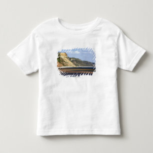 Camiseta Infantil Penhascos ao longo da costa jurássico