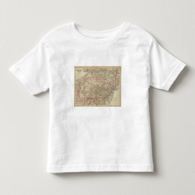 Camiseta Infantil Penn, NJ (Frente)
