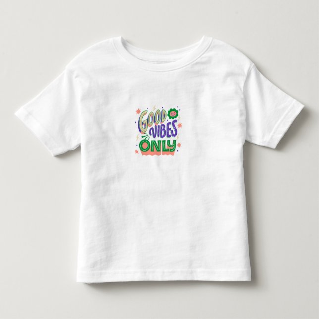 Camiseta Infantil Pense como uma Rainha. (Frente)