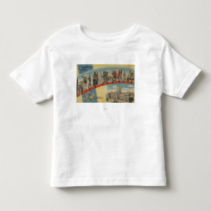Camiseta Infantil Pensilvânia (capital de estado/flor) 2