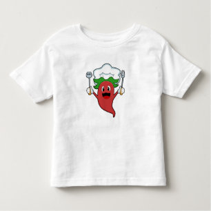 Camiseta Infantil Pepper Vegan Cook