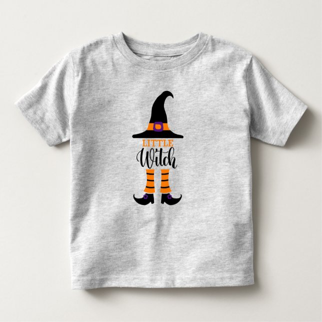 Camiseta Infantil Pequena Bruxa Meninas Toddler (Frente)