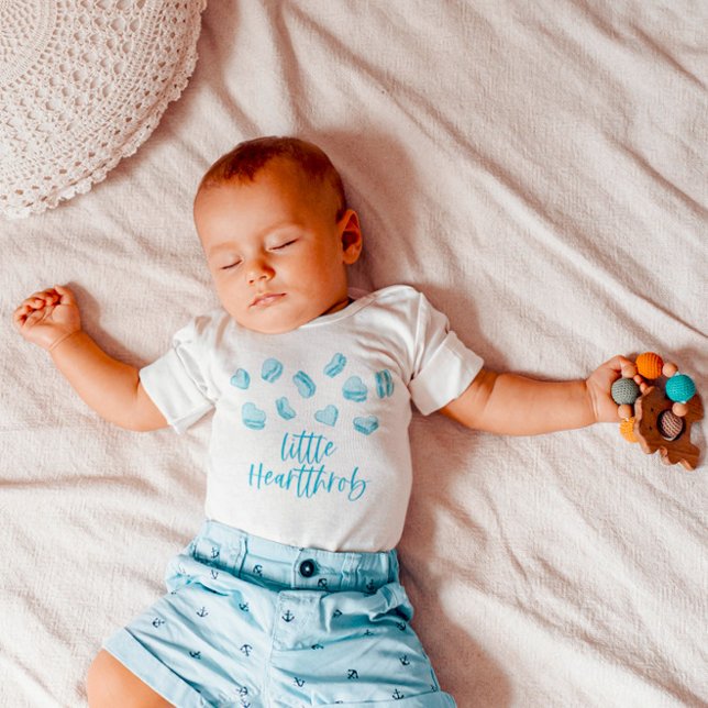 Camiseta Infantil Pequena Festa de aniversário do Garoto do Coração (Criador carregado)