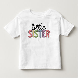 Camiseta Infantil Pequena Irmã Cute Matando Irmãos Bebê