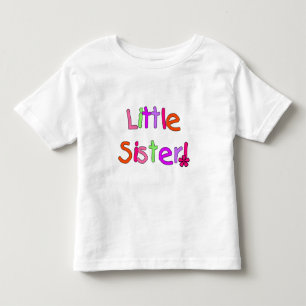 Camiseta Infantil Pequena Irmã T-shirts e presentes