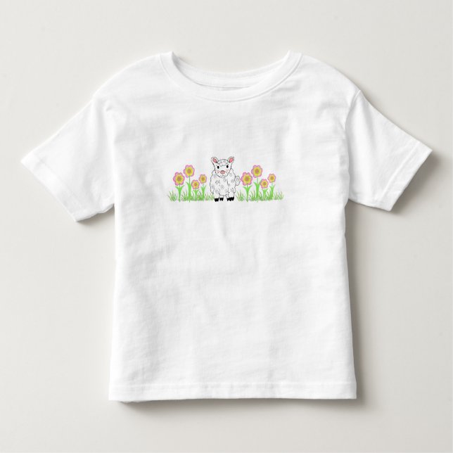 Camiseta Infantil Pequena Lambe (Frente)