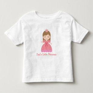Camiseta Infantil Pequena Princesa do Papai