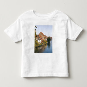 Camiseta Infantil Pequena Veneza (Klein Venedig) e Rio Regnitz