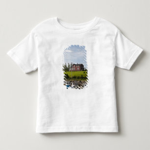 Camiseta Infantil Pequena vila de pescadores perto de Grande-Riviere