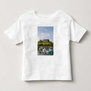 Camiseta Infantil Pequena vila de pescadores perto de Grande-Riviere
