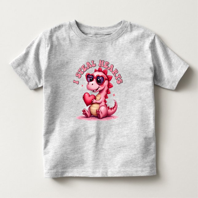 Camiseta Infantil Pequenas Namorados (Frente)