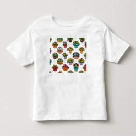 Camiseta Infantil Pequenas Plantas em Vasos
