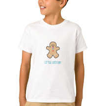Camiseta Infantil “Pequeno Biscoito” Homem de Bisc