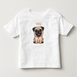 Camiseta Infantil Pequeno cachorrinho engraçado Toddler T-Shirt