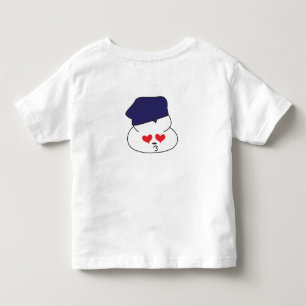 Camiseta Infantil pequeno Chubby J