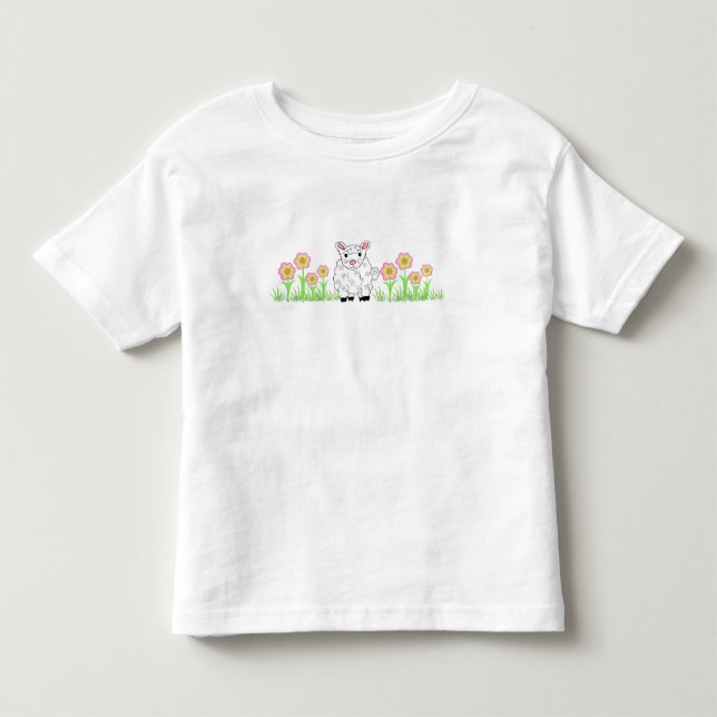 Camiseta Infantil Pequeno Cordeiro (Frente)