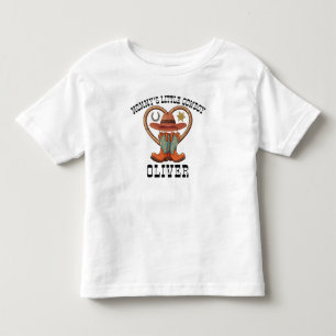 Camiseta Infantil Pequeno Cowboy da Mamãe Personalizado